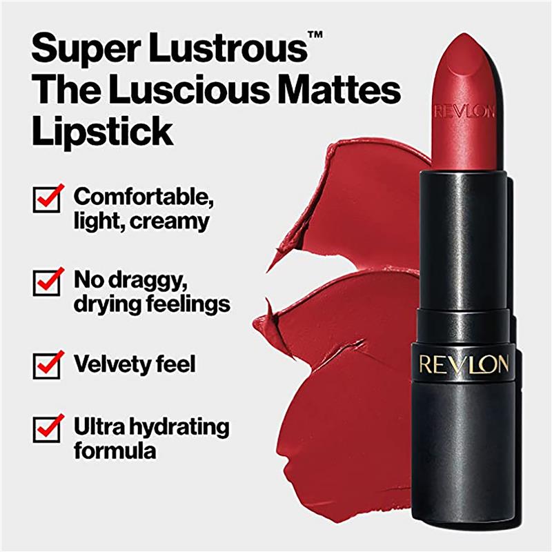 Revlon Super Lustrous Luscious Mattes Lipstick Untold Stories