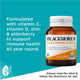 Blackmores Daily Immune Support Tablets 60 with Vitamin C, D, Zinc & Elderberry – view 4 - Auzzistore