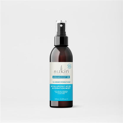 Sukin Aquaboost 3D Hyaluronic Acid Hydration Mist 125ml - Ultimate Skin Hydrator