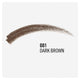 Rimmel Brow This Way Professional Pencil 001 Dark Brown – view 4