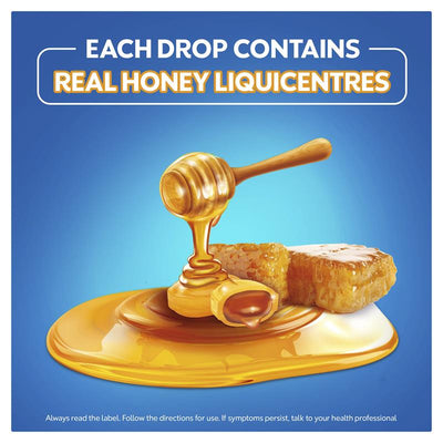 Vicks VapoDrops Xtra Soothing Honey Centre Lozenges - 16 Pack