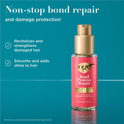 OGX Bond Protein Sealing Serum 50ml - Ultimate Hair Repair