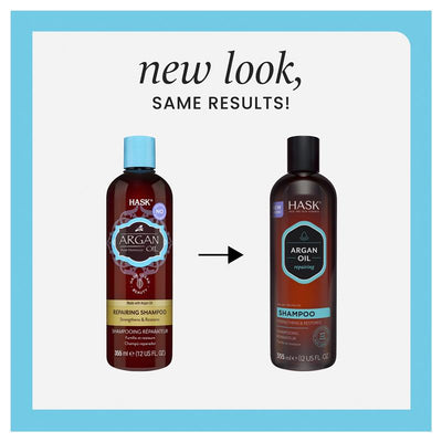 Hask Argan Oil Repairing Shampoo 355ml - Strengthen and Restore Your Hair
