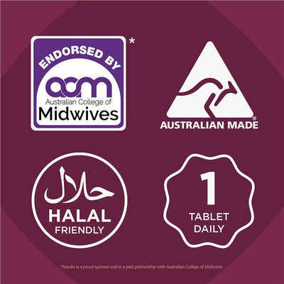 Natalis Pregnancy Multivitamin with Folic Acid & Iron – 100 Tablets