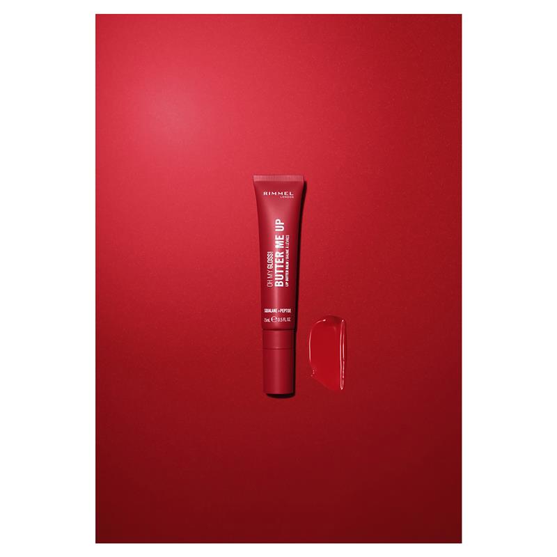 Rimmel Oh My Gloss! Butter Me Up Lip Butter 004 Lip Butter Red Velvet