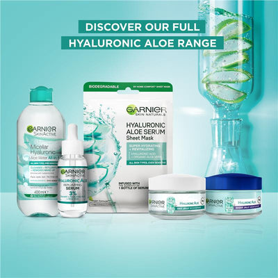 Garnier Skin Active Hyaluronic Aloe Night Jelly Moisturiser - 50ml