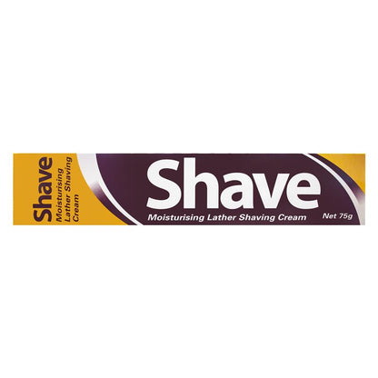 Moisturizing Lather Shave Cream 75g Tube
