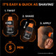 L'Oreal Paris Men Expert One Twist Hair Colour 03 Dark Brown - Quick & Easy Grey Coverage – view 5
