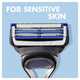 Gillette SkinGuard Power Razor + 1 Sensitive Blade Refills – view 4