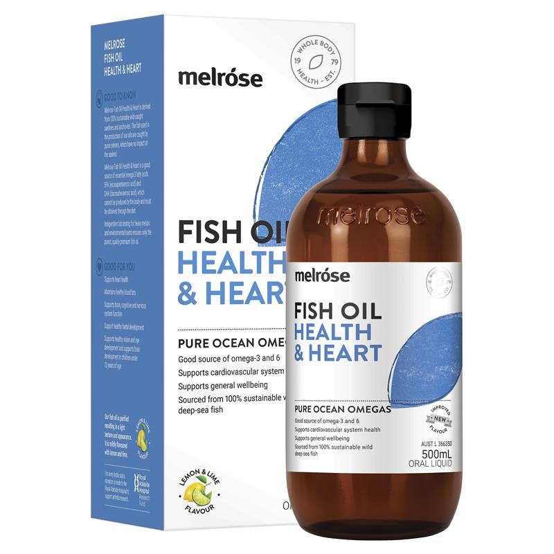 Melrose Omega-3 Fish Oil 500ml - Sustainable EPA & DHA