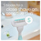 Gillette Venus Smooth Sensitive Razor Handle + 2 5-Blade Aloe Refills – view 4