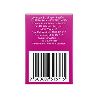 Carefree Flexia Super Fragrance-Free Tampons with Wings 16 Pack