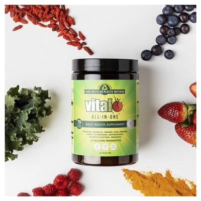 Vital All-In-One Organic Superfood Powder 300g with Probiotics