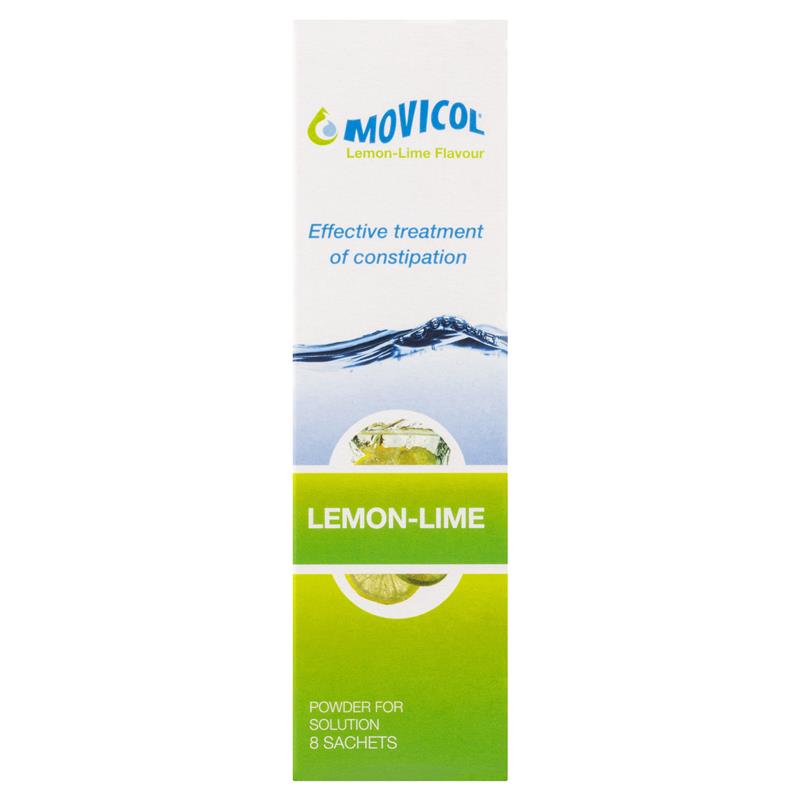 Movicol Lemon Lime Powder Sachets 13g - 8 Pack-Auzzi Store