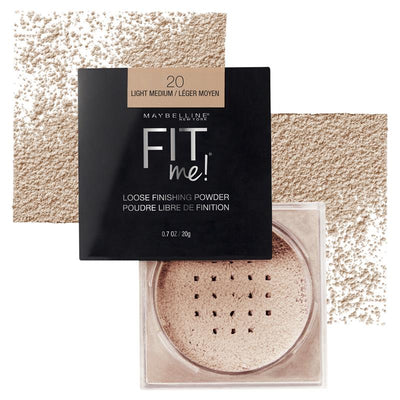 Maybelline Fit Me Loose Finishing Powder 20 Light Medium