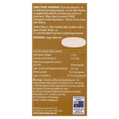 Nature's Way Beauty Collagen for Mature Skin - 60 Tablets