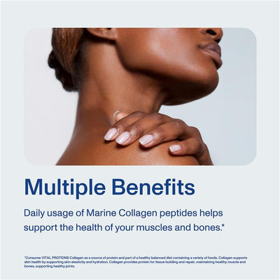 Vital Proteins Marine Collagen Unflavoured 221g - Natural Support for Skin and Joints