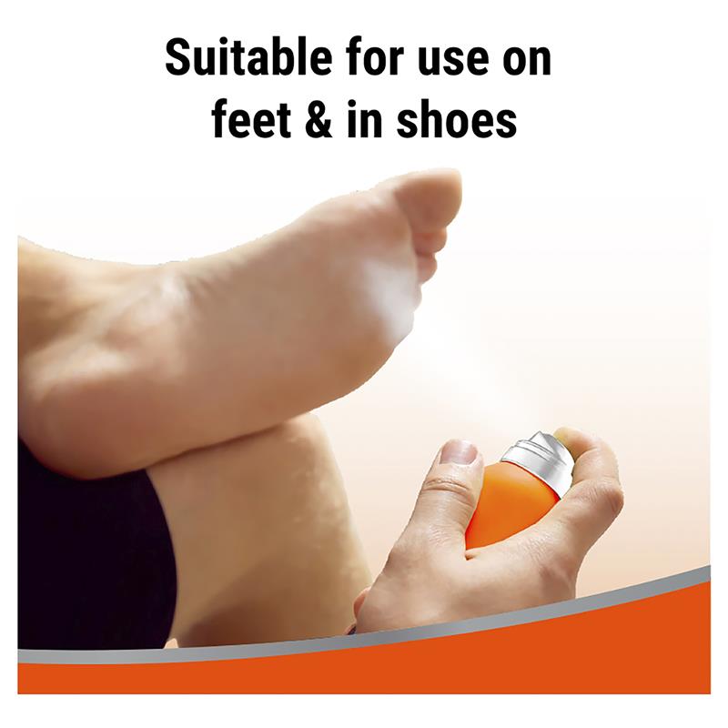 Odor-Eaters 150ml Foot & Shoe Spray - 24Hr Odor & Sweat Control