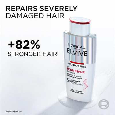 L'Oreal Paris Elvive Bond Repair Shampoo 200ml - Strengthen Your Hair