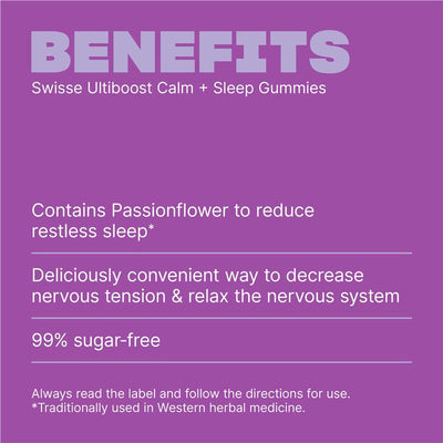 Swisse Ultiboost Calm + Sleep Gummies 60 Pack