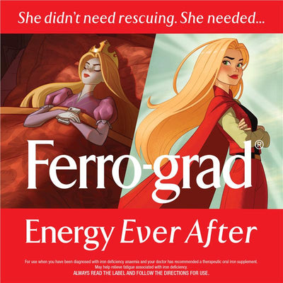 Ferro-Grad F Iron & Folic Acid - 30 Tablets