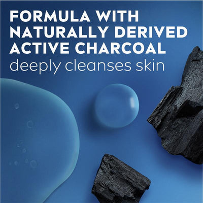 NIVEA MEN Active Clean 3-in-1 Shower Gel with Active Charcoal, 500ml