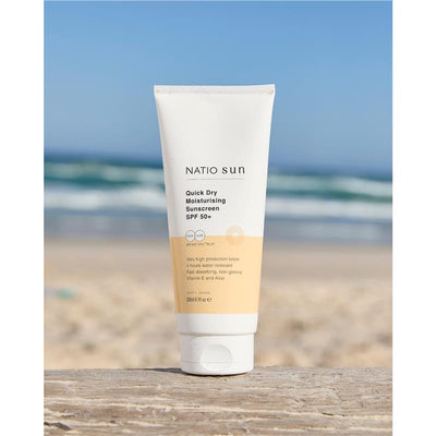Natio Quick Dry Moisturising Sunscreen SPF 50+ - 200ml