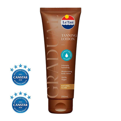 Le Tan Coconut Gradual Tan Lotion 250ml - Build Your Perfect Tan