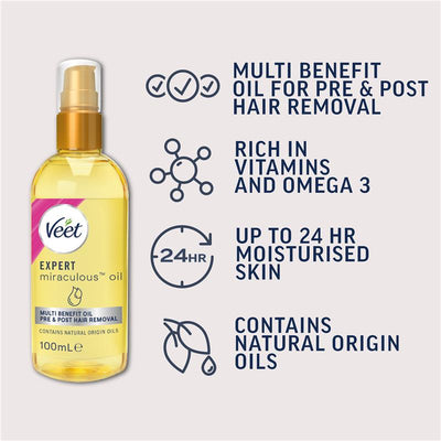 Veet Expert Miraculous Oil - 100ml