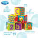 Playgro Splash and Learn Bath Soft Blocks - 6 Pack – view 4 - Auzzistore
