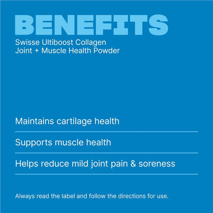 Swisse Collagen Joint + Muscle Health Powder 162g - Support for Active Lifestyles