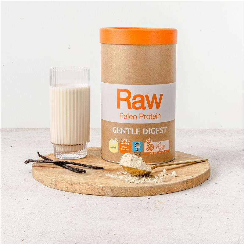 Amazonia RAW Gentle Digest Vanilla 1kg - Organic Plant Protein & Multivitamin