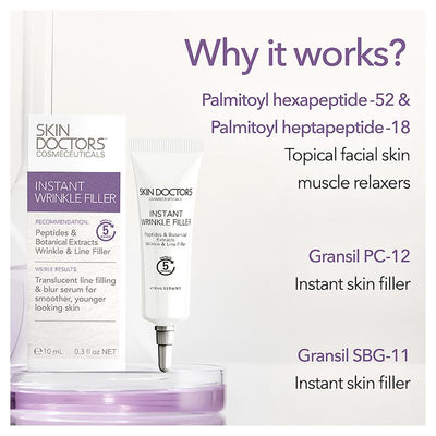 Skin Doctors Instant Wrinkle Filler - 10ml