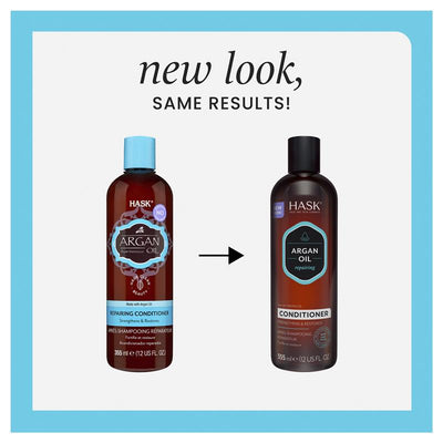 Hask Argan Oil Repairing Conditioner 355ml - Strengthen and Restore Damaged Hair