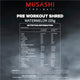 Musashi Pre Workout Shred Watermelon 225g - Thermogenic Energy Booster – view 4