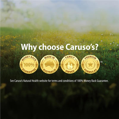 Caruso's Vitamin K2 + D3 + Magnesium 30 Tablets - Bone & Muscle Support