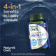 Nature’s Own 4-in-1 Concentrated Fish Oil Omega-3 90 Capsules – view 4 - Auzzistore