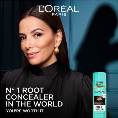 L'Oreal Paris Magic Retouch Temporary Root Concealer Spray - Cool Dark Brown 75ml