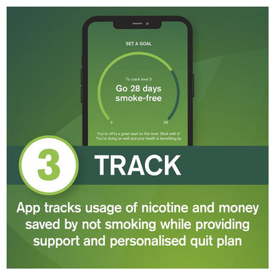 Nicorette Quit Smoking QuickMist SmartTrack Nicotine Mouth Spray - Freshmint - 150 Sprays