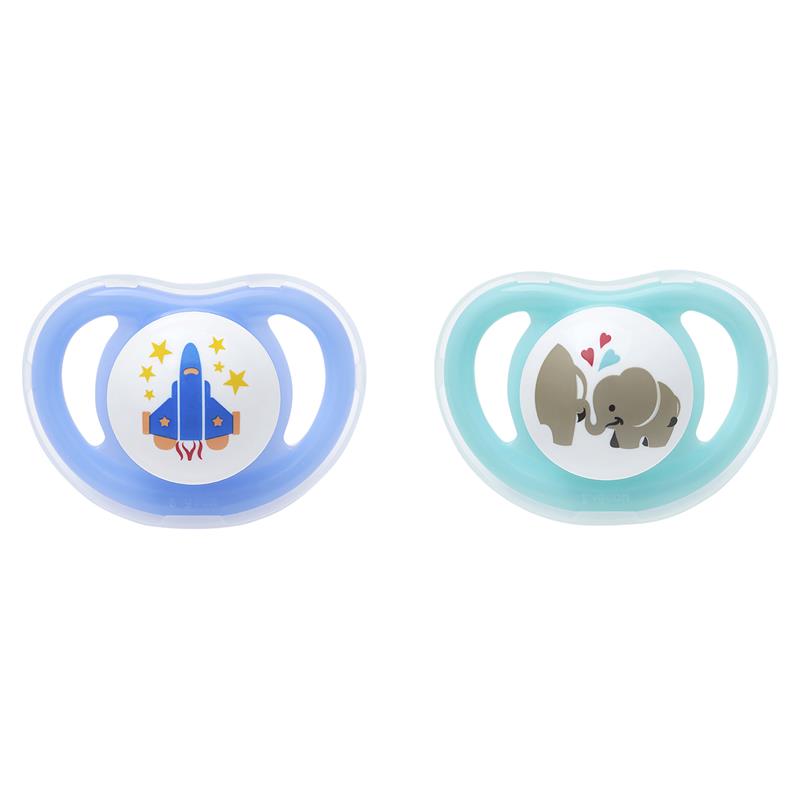 Pigeon MiniLight Pacifier Twin Pack - Size M (6+ Months)