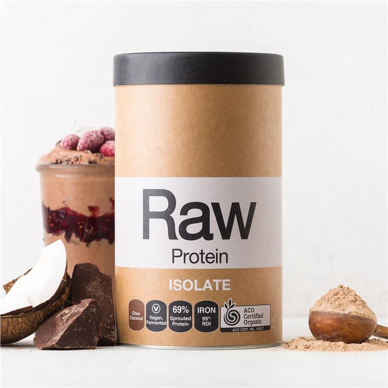 Amazonia RAW Protein Isolate Choc Coconut 1kg - Delicious Plant-Based Protein-Auzzi Store