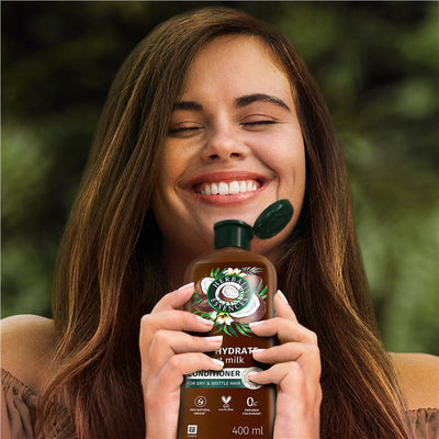 Herbal Essences Bio:Renew Hydrate Coconut Milk Conditioner 400ml - Nourishing Hydration for Dry Hair