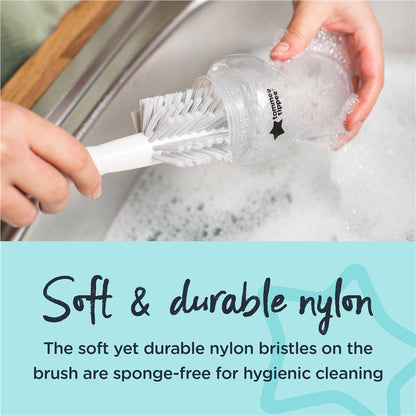 Tommee Tippee Closer to Nature 2-in-1 Baby Bottle Brush-Auzzi Store