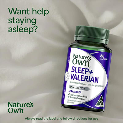 Nature's Own Valerian Sleep Support 2000mg - 60 Capsules