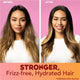Ogx Frizz Free + Keratin Smoothing Oil Conditioner 385mL - 5 in 1 Benefits for Frizzy Hair – view 4