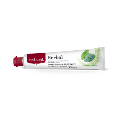 Red Seal Herbal Toothpaste 100g - Natural Plaque Fighter