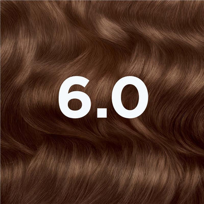 Garnier Good Hair Colour 6.0 Mochaccino Brown - 90% Natural Formula