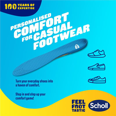Scholl GelActiv Memory Foam Insoles - Casual, Large, Cushioned