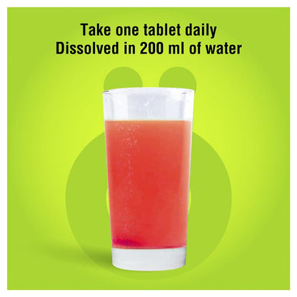 Voost Vitamin B+ Apple & Berry Effervescent Tablets, 20 Vegan