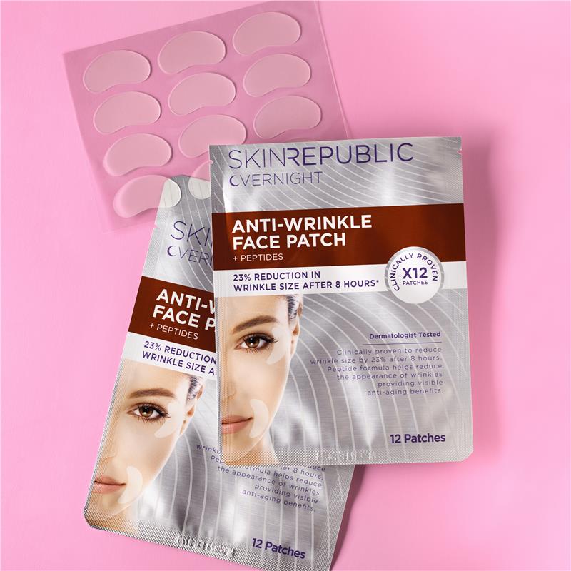 Skin Republic Overnight Anti-Wrinkle Patches - 12 Pack